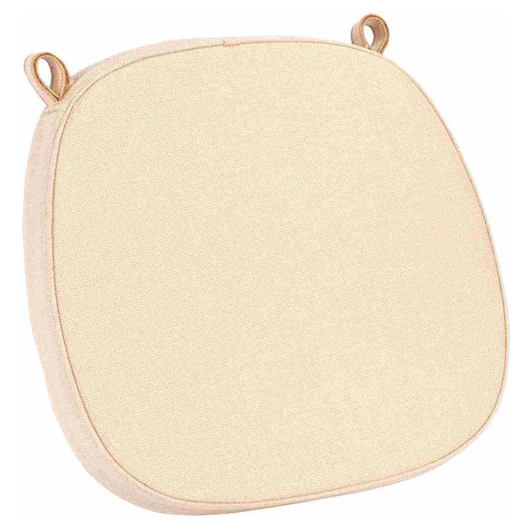 Velcro Strap 2.0″ Thick Willow Wood Chair Cushion