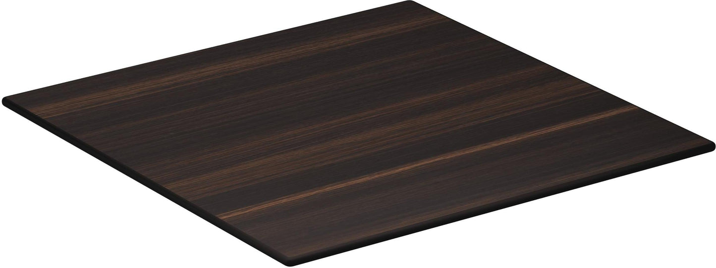 Dark Walnut Heavy Duty Outdoor Resin Table Top with Phenolic Edge19c449674d5254c214