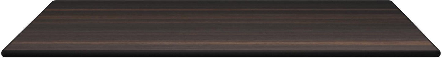 Dark Walnut Heavy Duty Outdoor Resin Table Top with Phenolic Edge19c449674d5742ca2