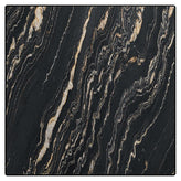 Midnight Marble Outdoor Resin Table Top with Phenolic Edge19a53d974be549de5d