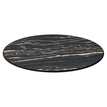Midnight Marble Outdoor Resin Table Top with Phenolic Edge19a53d974befa0646