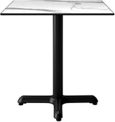 Heavy Duty Outdoor Resin Table with Phenolic Edge and Cast Iron Base19c4496d7ff75b1d54