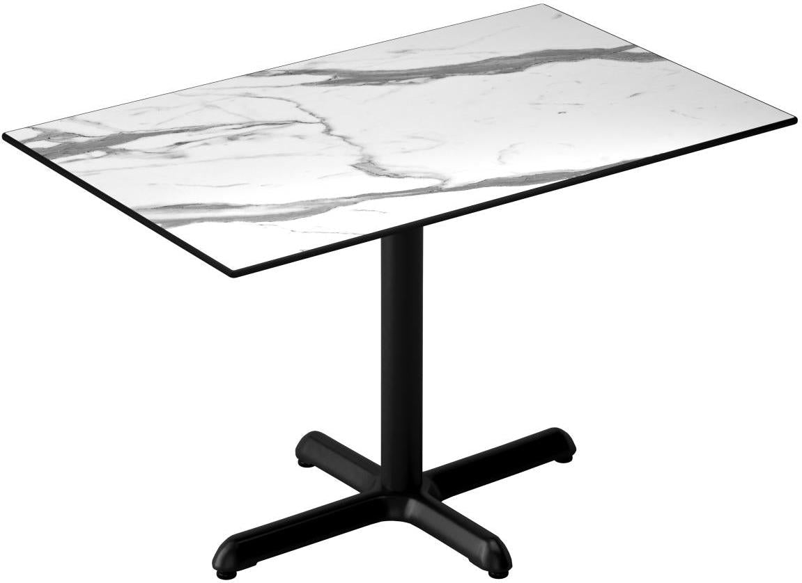 Heavy Duty Outdoor Resin Table with Phenolic Edge and Cast Iron Base19c4496d7ff3e3c1b0