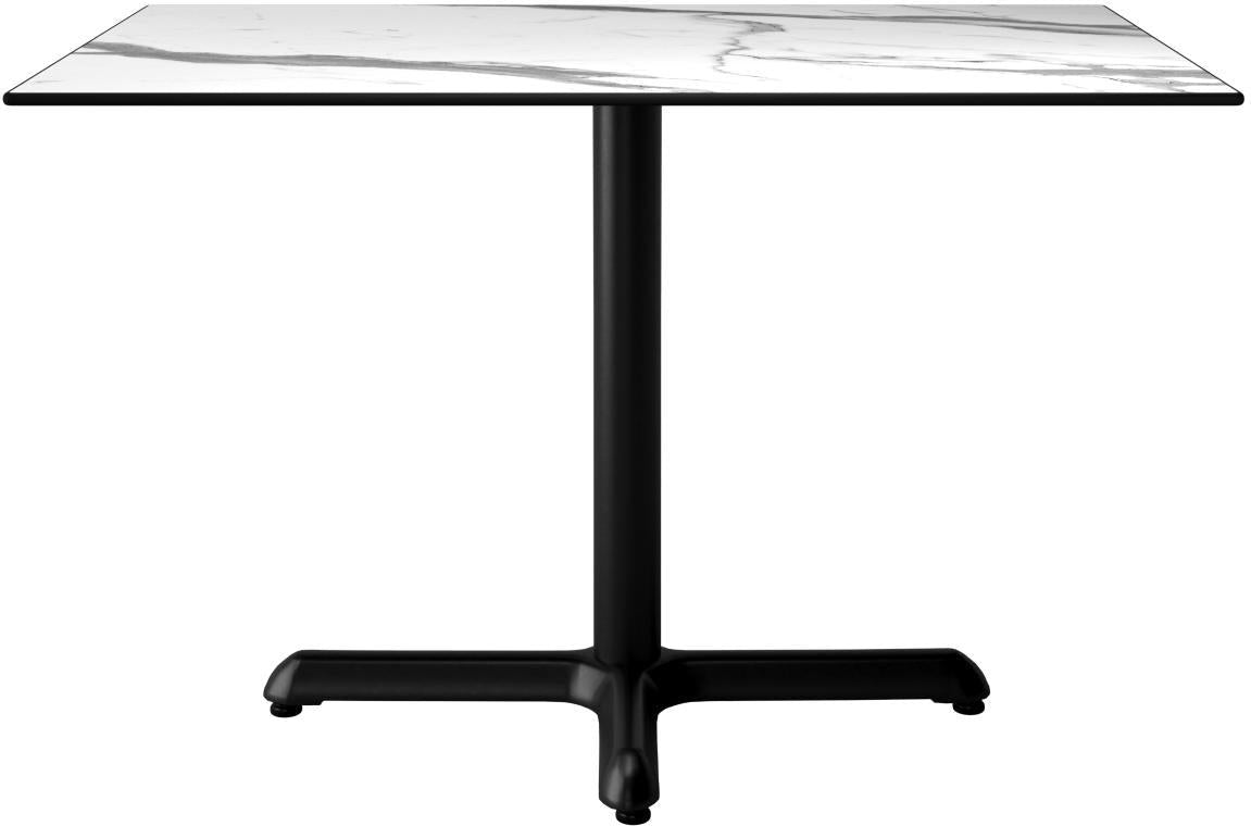 Heavy Duty Outdoor Resin Table with Phenolic Edge and Cast Iron Base19c4496d7ff152f817