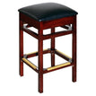 Backless Wood Modern Restaurant Bar Stool 19df99374ca49d91ce