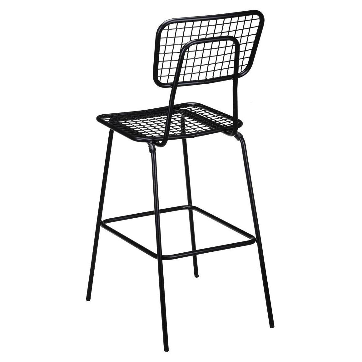 Black Delphine Outdoor Bar Stool19cd3742c5b6ea4a20