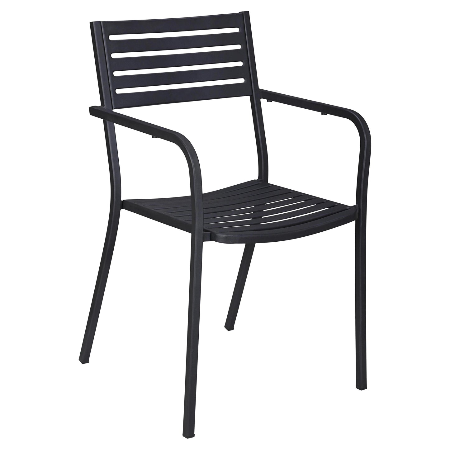 Ella Outdoor Stackable Armchair in Black19cd3030fe93a12d5d