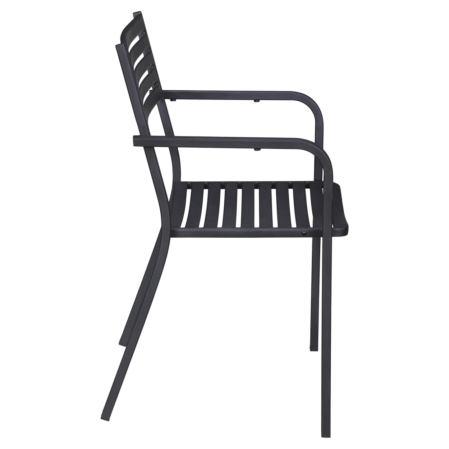 Ella Outdoor Stackable Armchair in Black19cd3030fe9361c148