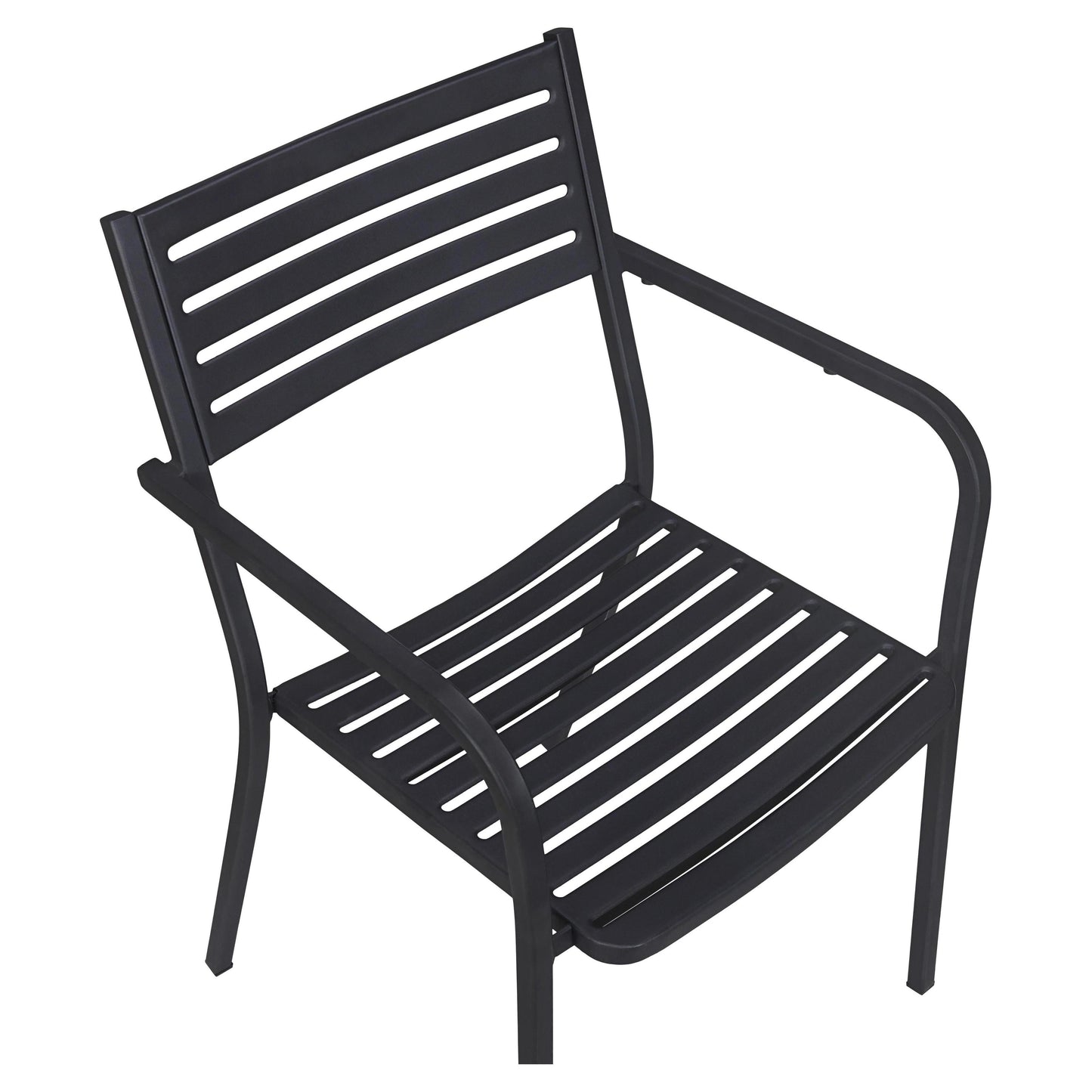 Ella Outdoor Stackable Armchair in Black19cd3030fe9245a396