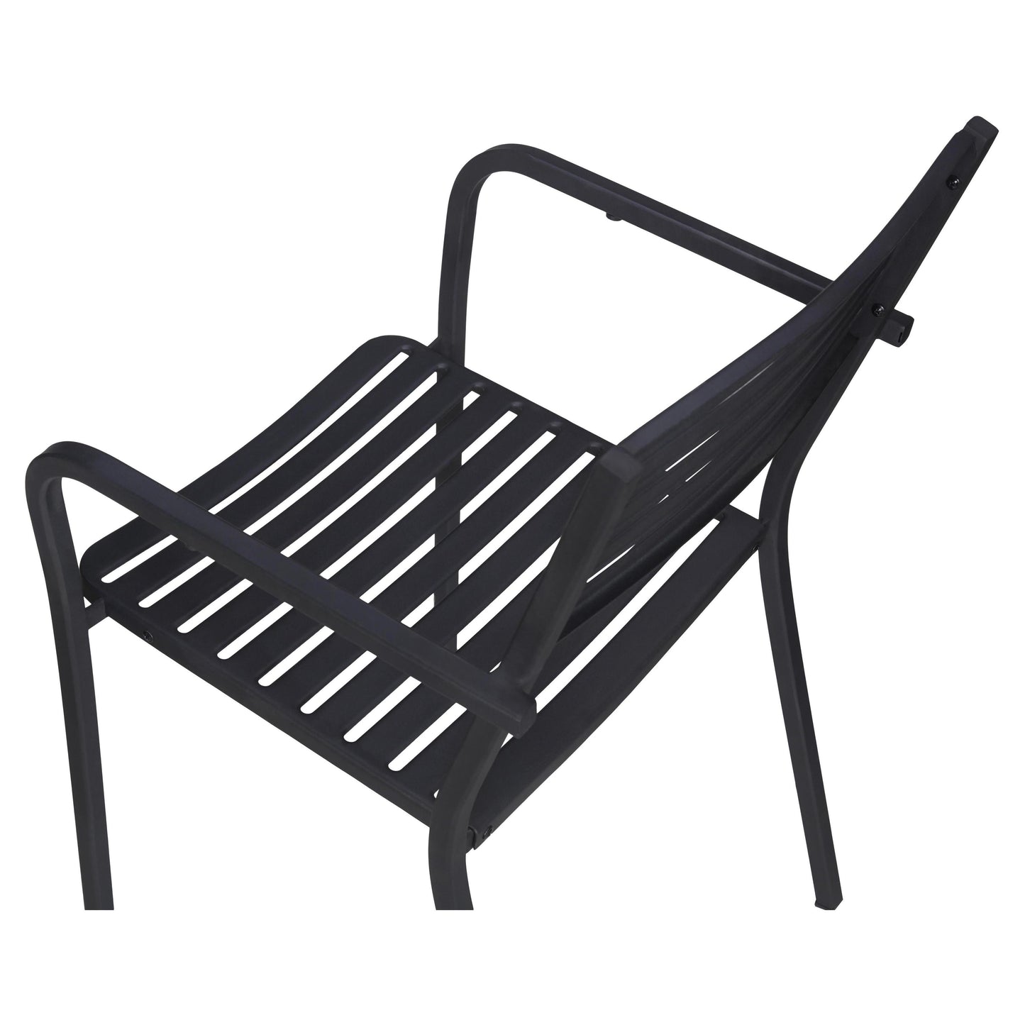Ella Outdoor Stackable Armchair in Black19cd3030fe96606c6e