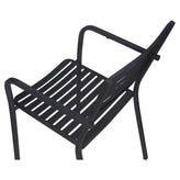 Ella Outdoor Stackable Armchair in Black19cd3030fe96606c6e