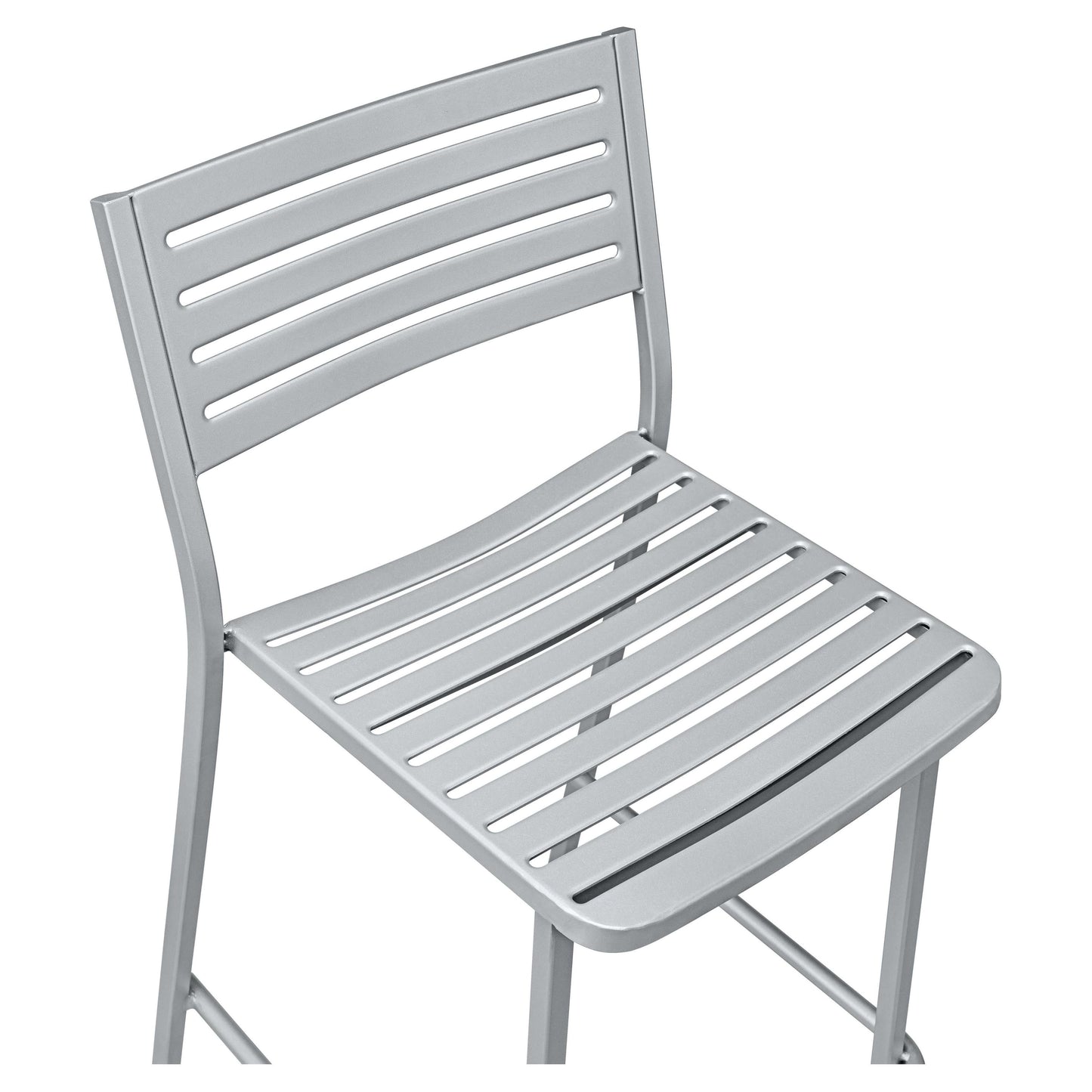 Ella Outdoor Bar Stool in Titanium Gray19a53a65843698400e
