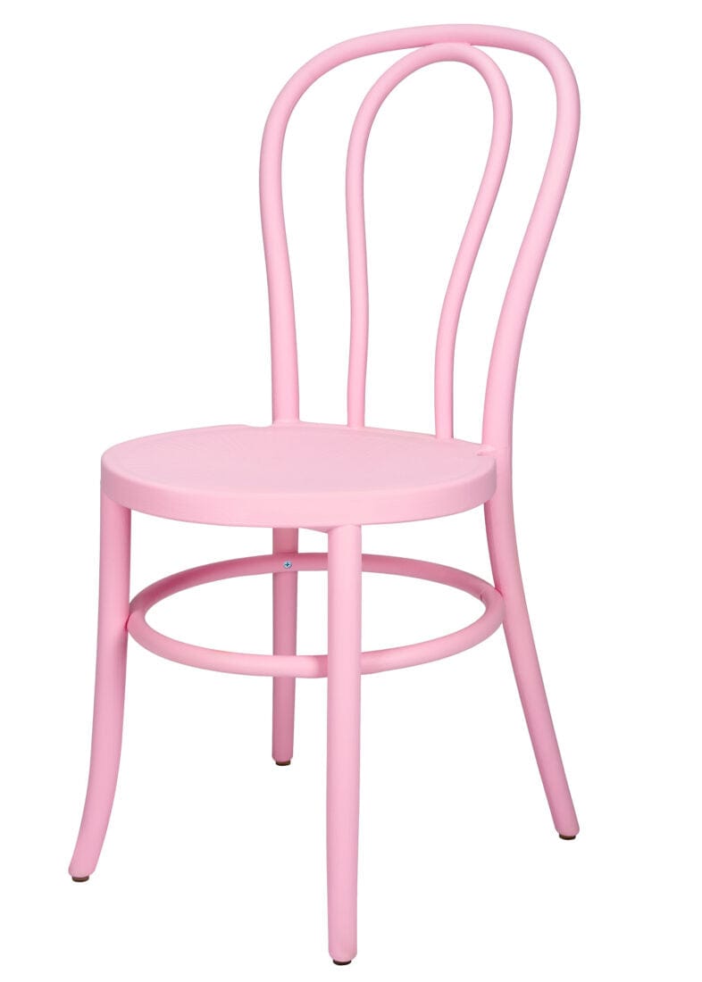 Party Pink Resin Bentwood Festive Chair