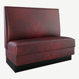 Quick Ship Plain Back Restaurant Booth19c4486b25f4b839ee
