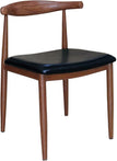 Wood Grain Metal Chair in Walnut  Finish19b9fcc3f224aa9271
