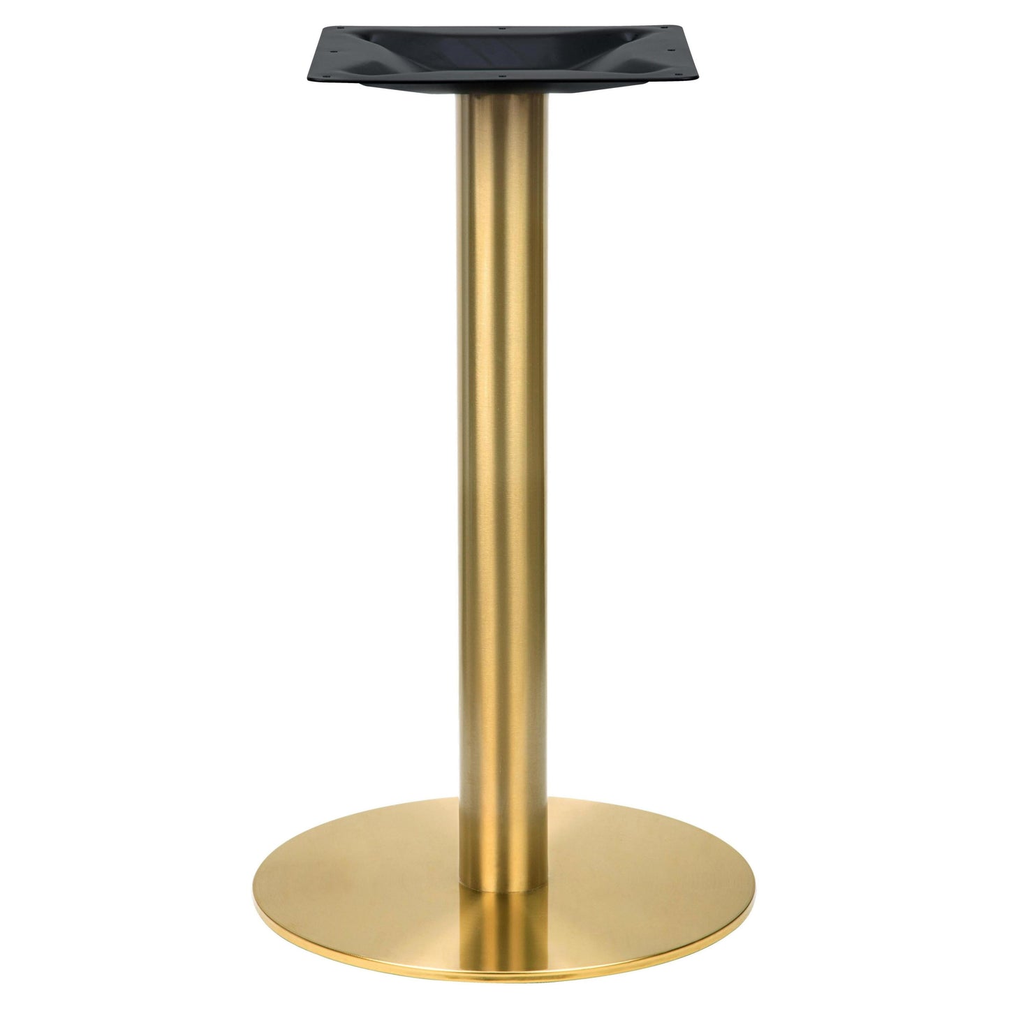 Gold Round Outdoor Table Base - Dining Height19cd2fd9d60403ebcf