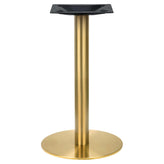 Gold Round Outdoor Table Base - Dining Height19cd2fd9d60403ebcf