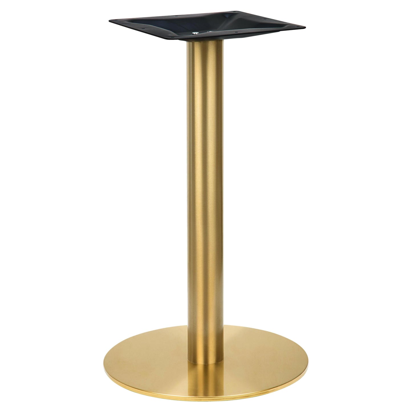Gold Round Outdoor Table Base - Dining Height19cd2fd9d603f2ad50