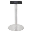 Stainless Steel Round Outdoor Table Base - Dining Height19cd2fb428e16dbc2b
