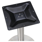 Stainless Steel Round Outdoor Table Base - Bar Height19cd300eac16afcf47