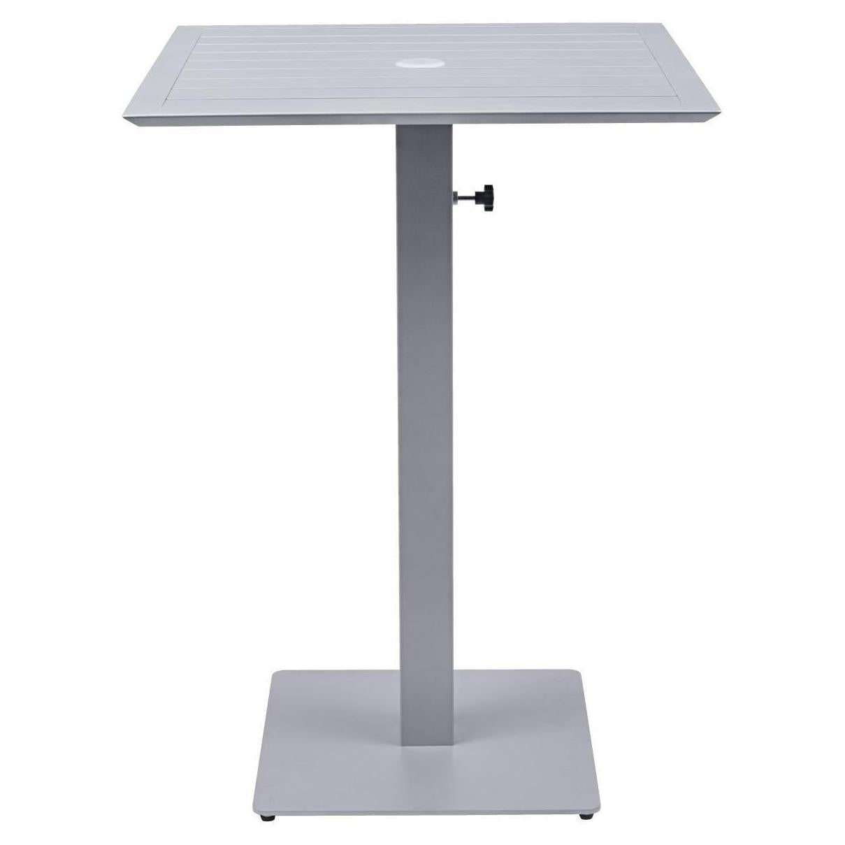 Carlo Outdoor Umbrella Table Base in Titanium Gray - Bar Height19b8fcc8ae258f9603