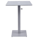 Carlo Outdoor Umbrella Table Base in Titanium Gray - Bar Height19b8fcc8ae258f9603