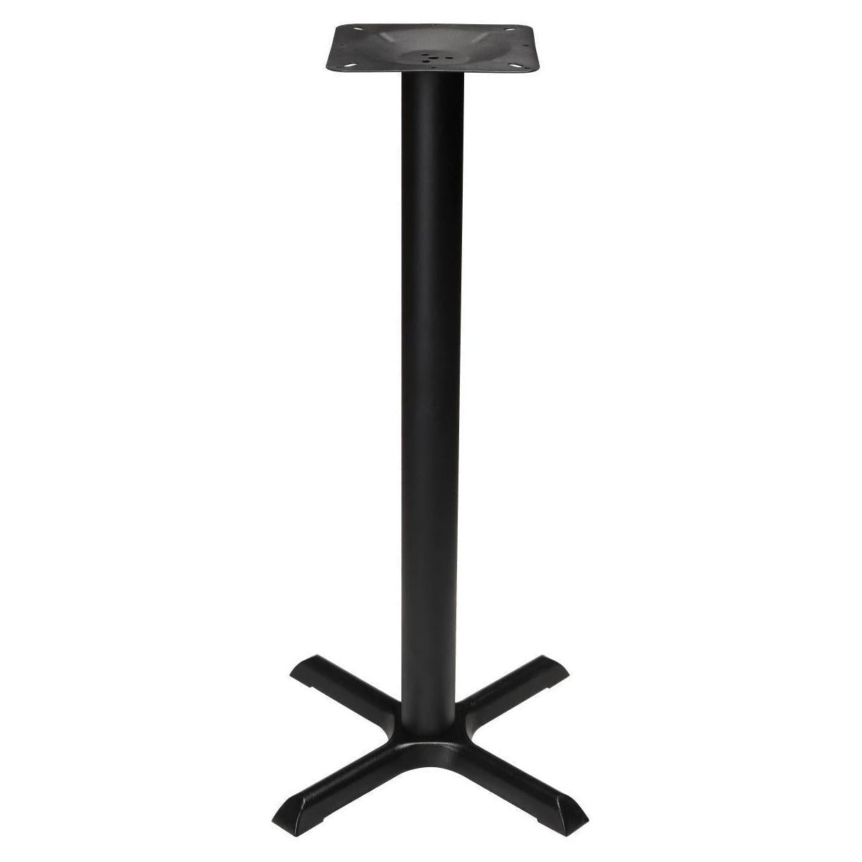 X Prong Cast Iron Restaurant Table Base - Bar Height 19b807762af6fa58ab