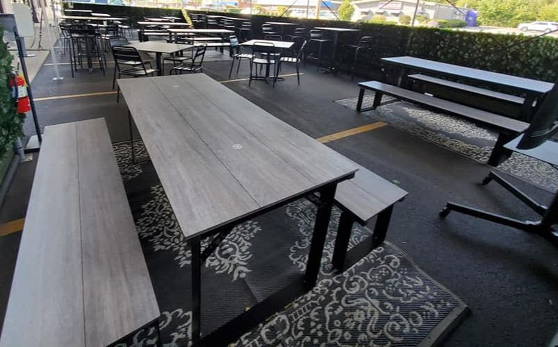 Jubilee Outdoor Picinic Table with COMPCOR Finish