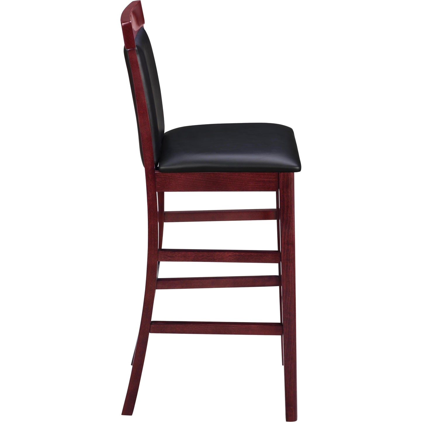 Premium Irving Upholstered Wood Bar Stool19c44ad29e7431b638