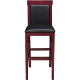 Premium Irving Upholstered Wood Bar Stool19c44ad29e73046972