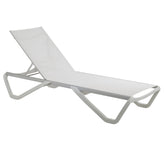 Wave Armless Outdoor Chaise Lounge