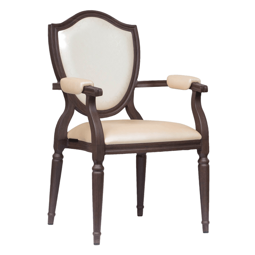 Leopold Padded Aluminum Arm Chair19fd93ff62e4f0e2da