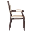 Leopold Padded Aluminum Arm Chair19fd93ff62e3a26179