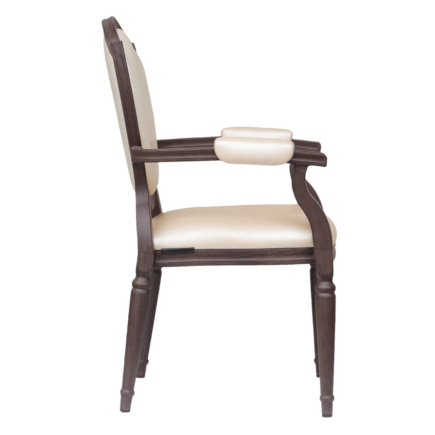 Leopold Padded Aluminum Arm Chair19fd93ff62e3a26179