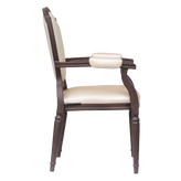 Leopold Padded Aluminum Arm Chair19fd93ff62e3a26179