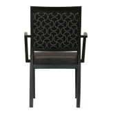 Stafford Extra Wide Aluminum Arm Chair19fd93fa3581210d62
