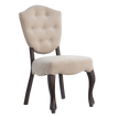 Maisie Wood Grain Aluminum Upholstered Chair19fd93f23383406550