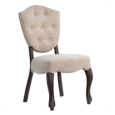 Maisie Wood Grain Aluminum Upholstered Chair19fd93f23383406550