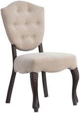Maisie Wood Grain Aluminum Upholstered Chair19fd93f23383406550