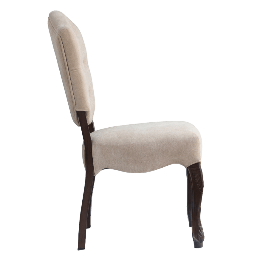 Maisie Wood Grain Aluminum Upholstered Chair19fd93f233819cf6f6