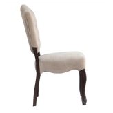Maisie Wood Grain Aluminum Upholstered Chair19fd93f233819cf6f6