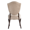 Maisie Wood Grain Aluminum Upholstered Chair19fd93f23381d200b5