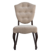 Maisie Wood Grain Aluminum Upholstered Chair19fd93f23384ad35a9
