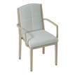 Monterra Padded Aluminum Arm Chair19fd93ec990356f961