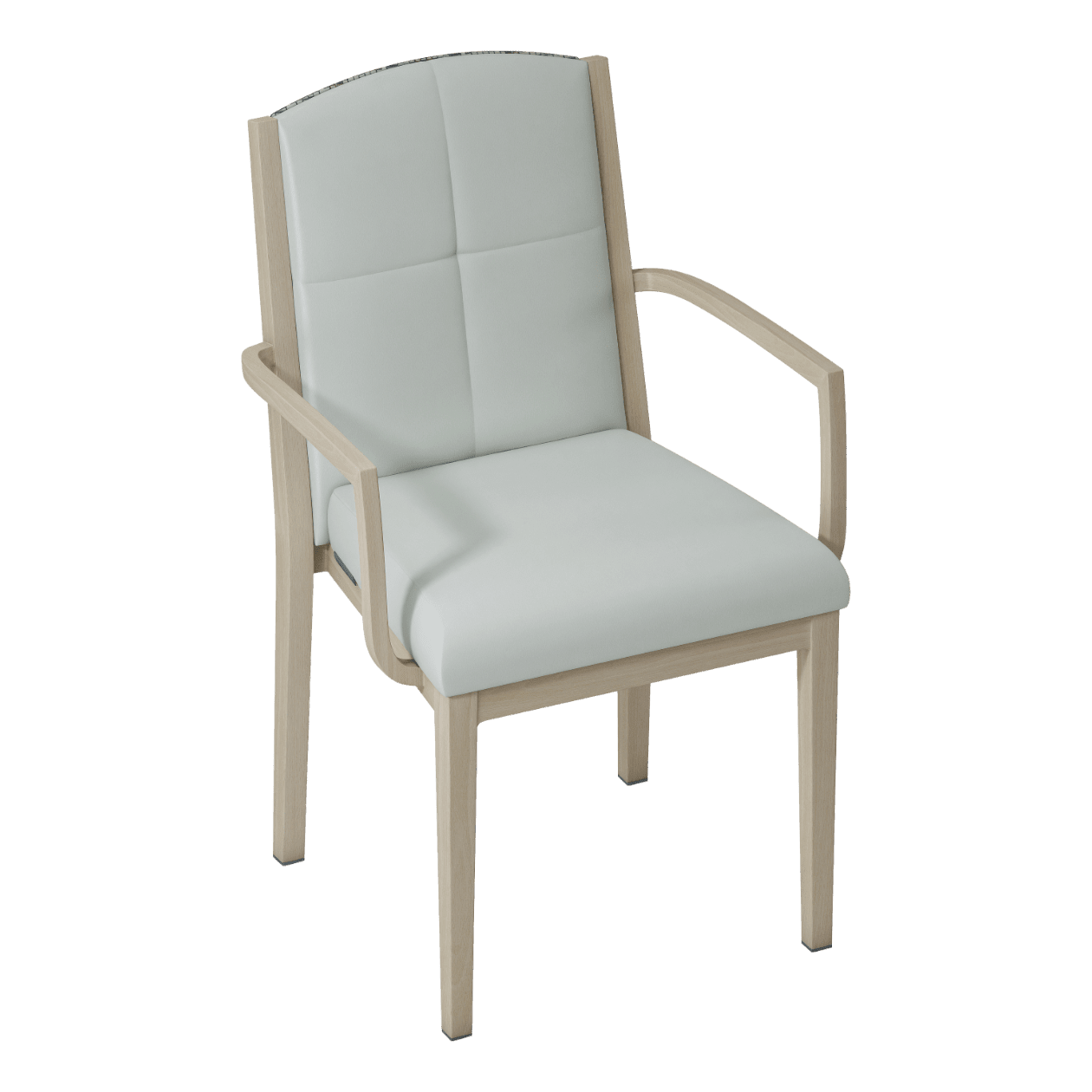 Monterra Padded Aluminum Arm Chair19fd93ec990356f961