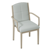 Monterra Padded Aluminum Arm Chair19fd93ec990356f961