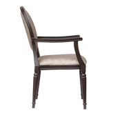 Philippe Padded Aluminum Arm Chair19fd93cf62419029fb