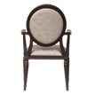 Philippe Padded Aluminum Arm Chair19fd93cf6244009128