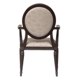Philippe Padded Aluminum Arm Chair19fd93cf6244009128