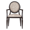 Philippe Padded Aluminum Arm Chair19fd93cf6242500c31
